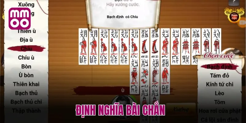 Định nghĩa bài chắn