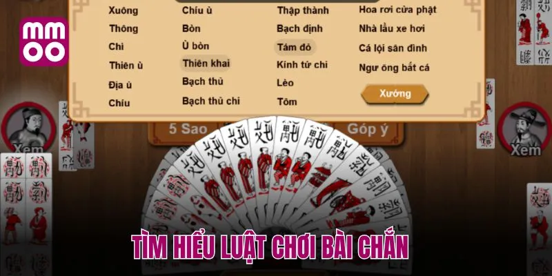 Tìm hiểu luật chơi bài chắn