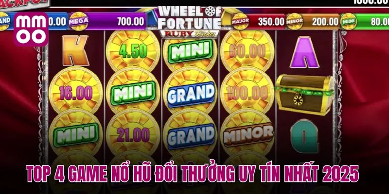Top 4 game nổ hũ đổi thưởng uy tín nhất 2025